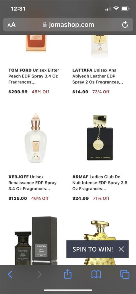 is jomashop perfume legit reddit.